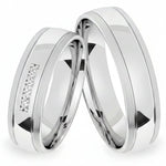 Argollas satinado y liso brillante 5475