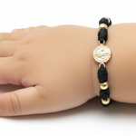 PULSERA SAN BENITO NUDOS CON BALÍN #3