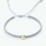 PULSERA TEJIDA SOLO TONO BALIN CENTRO REF 970