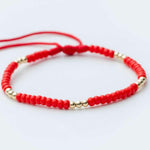 PULSERA TEJIDA CON BALINES #1 REF 971
