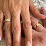 ARGOLLA DE MATRIMONIO INGLESAS LISAS CLÁSICAS PAR