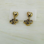 TOPOS CORAZON CON FLOR COLGANTE REF 1444