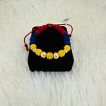 PULSERA TEJIDA COLOMBIA BALÍN #8 NEO TRES CINTAS #10 MM REF 951