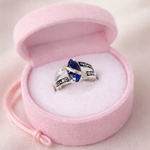ANILLO DE GRADO AMOR Y VICTORIA (ROSADO,AZUL,VERDE,CRYSTAL )REF 4475