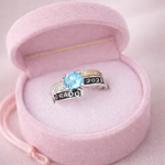 ANILLO GRADO PIEDRA REDONDA PEQUEÑA (ROSADO, AZUL CL, AZUL OS, VERDE, CRYSTAL,FUTSIA, )  REF  4475