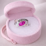 ANILLO DE GRADO HOJA (ROSADO,VERDE OS, CRYSTAL, AZUL OS,AZUL CL, FUTSIA) REF4475