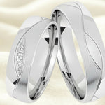 Argollas satinado y liso y brillante 5478