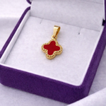DIJE VAN CLEEF NEGRA Y ROJA REF 394