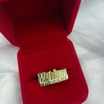 Anillos Personalizados De nombre Plata y Oro laminado Diseños Únicos