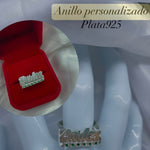 Anillos personalizados solo Plata Diseños Únicos