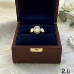 ANILLO DE DAMA AURA BLANCA 2.0 GR REF 43