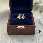 ANILLO DAMA ESPIRAL AZUL 16, NEGRO 1,9 MORADO 1,9 ROSADO 1,9 GR REF 36