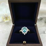 ANILLO DAMA GOTA MORADO 2,3 ROJO 2,2 ROSADO 2,3 AZUL 2,2 CRISTAL 2,5  REF 38