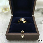ANILLO DE DAMA ABRAZO DE LUZ REF 2.1 GR 41