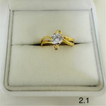 ANILLO DE DAMA ABRAZO DE LUZ REF 2.1 GR 41